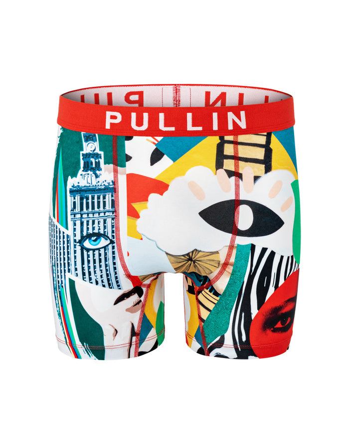 boxer homme long vision PULLIN en lycra