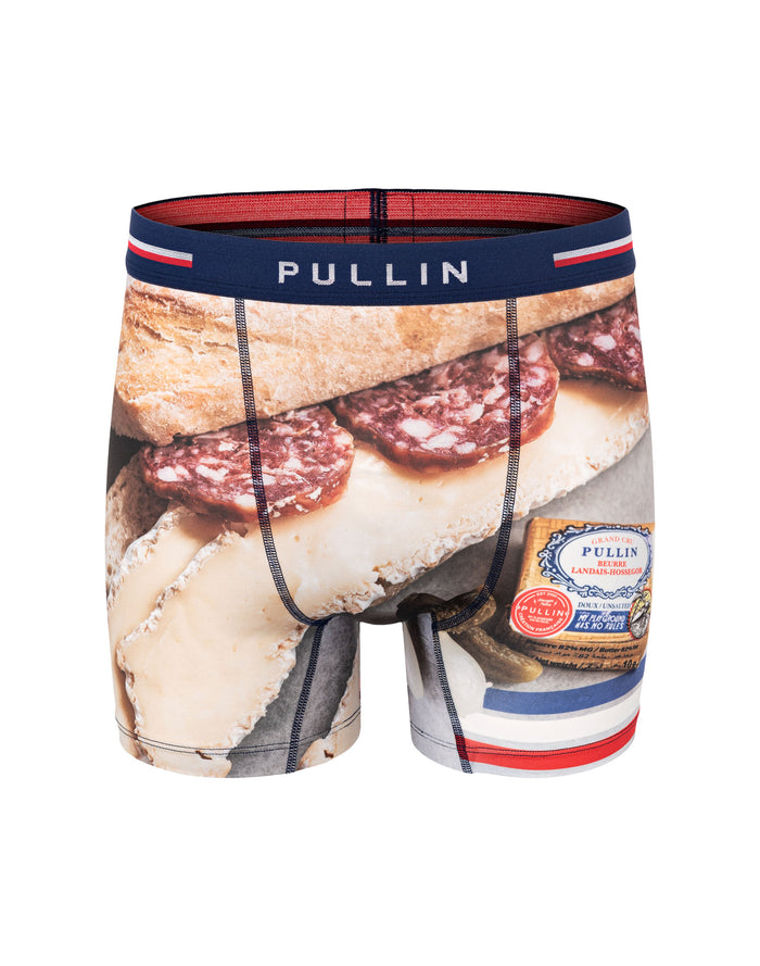boxer homme imprimé boxer long butterPULLIN PULLIN en lycra