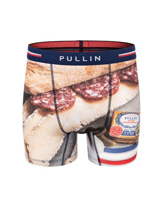 boxer homme imprimé boxer long butterPULLIN PULLIN en lycra