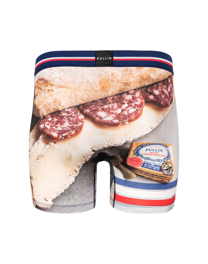 boxer homme imprimé boxer long butterPULLIN PULLIN en lycra