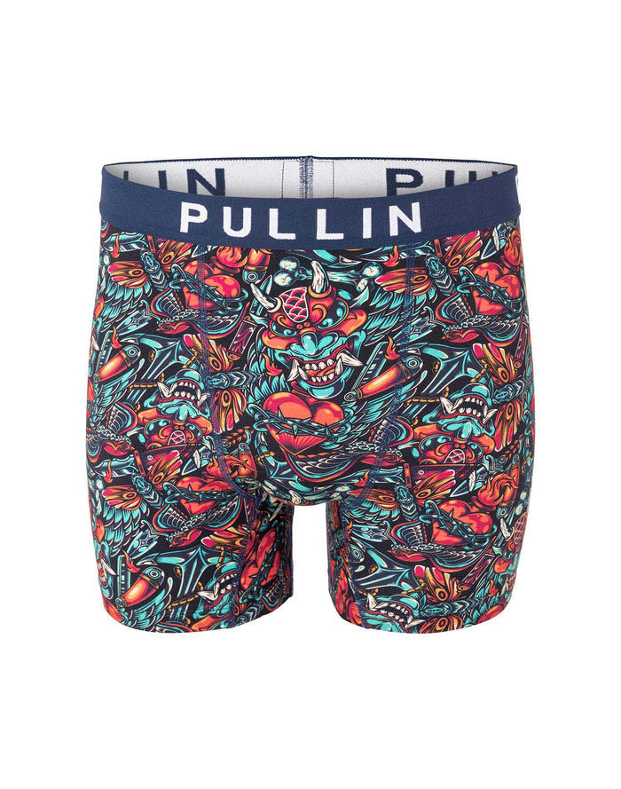 boxer homme imprimé boxer long daggerdevil PULLIN en coton