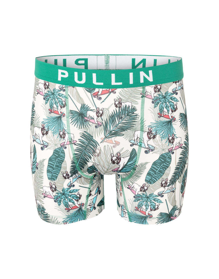 boxer homme imprimé boxer long frenchbulldog PULLIN en lycra