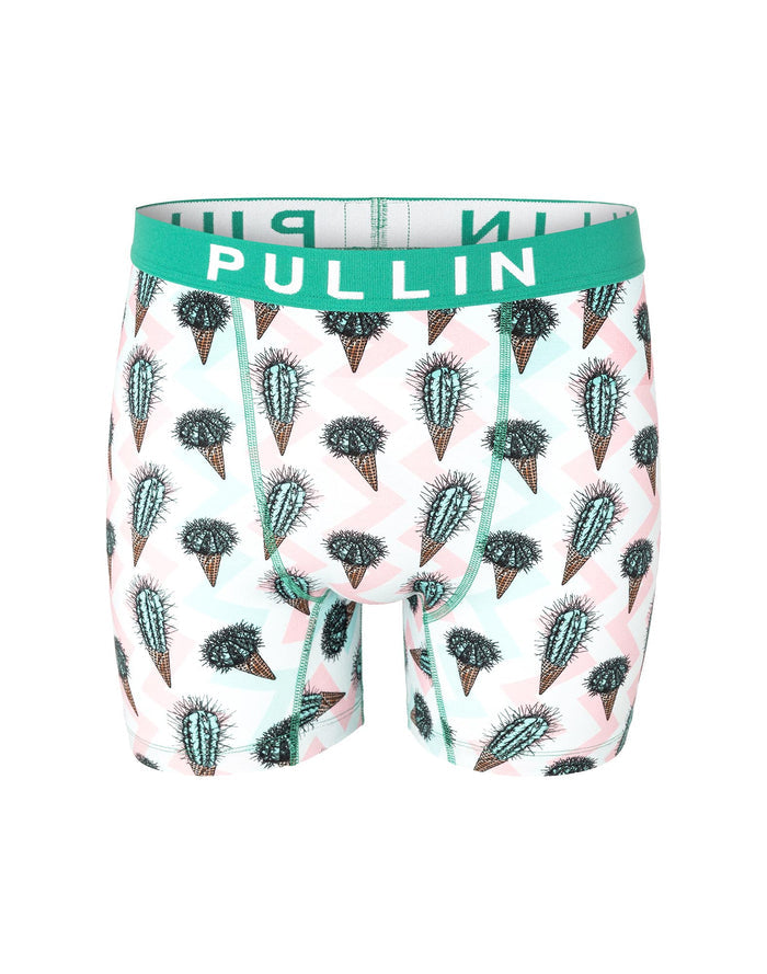 boxer homme imprimé boxer long icetus PULLIN en lycra