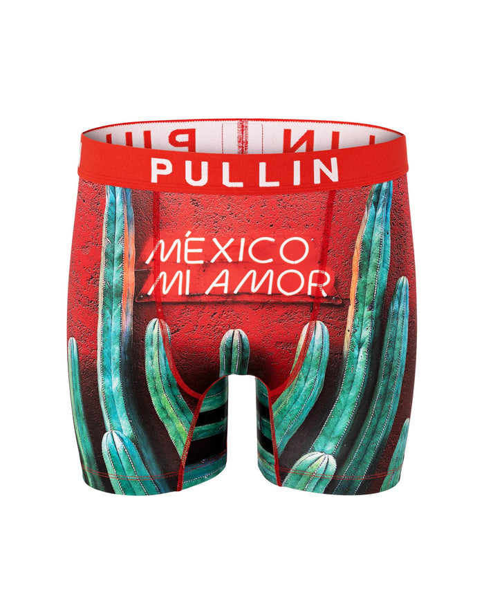 boxer homme imprimé boxer long mexicoamor PULLIN en lycra