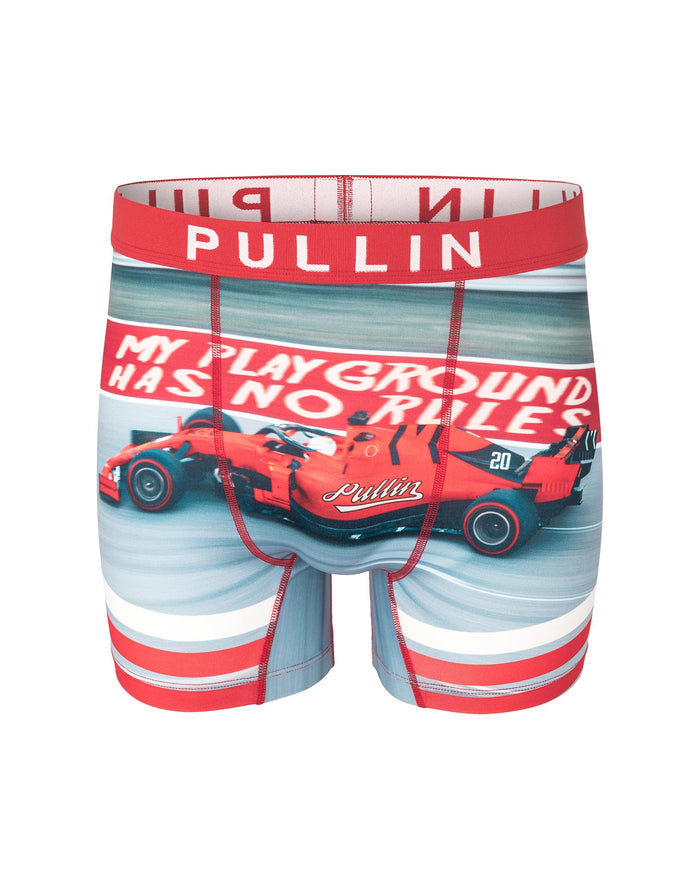 boxer homme imprimé boxer long PULLINf1 PULLIN en lycra