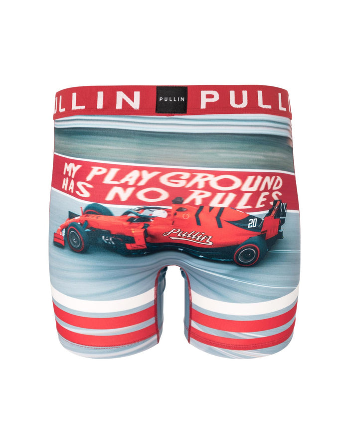 boxer homme imprimé boxer long PULLINf1 PULLIN en lycra