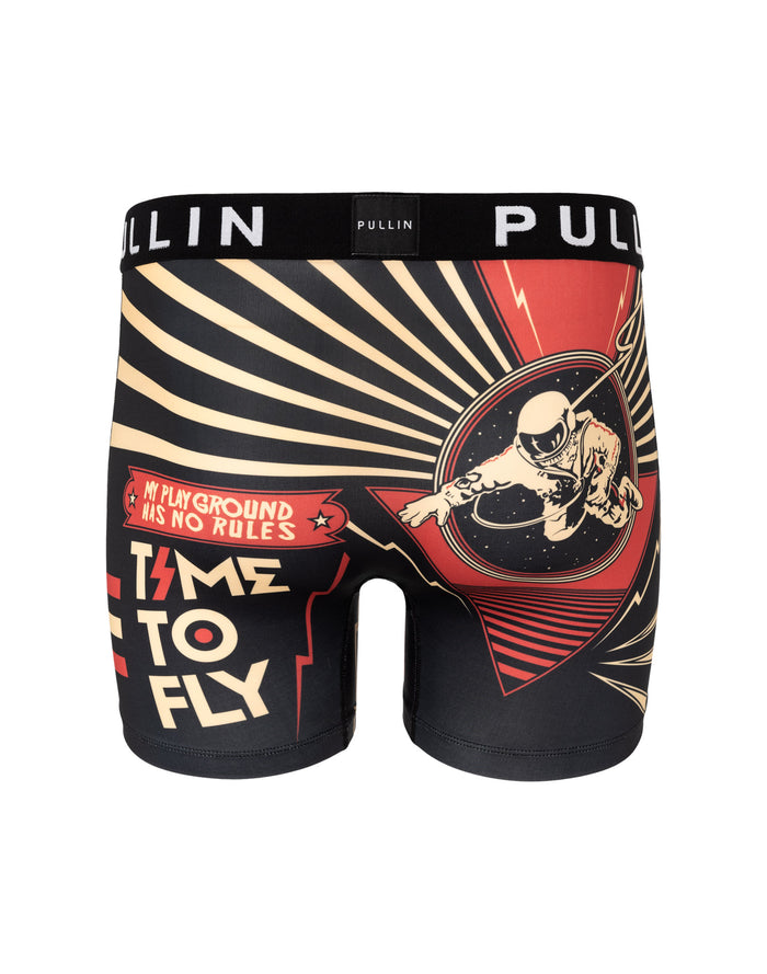 boxer homme imprimé boxer long timetofly PULLIN en lycra