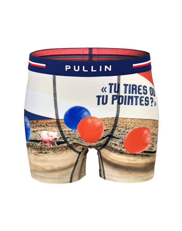 boxer long petanqueparty PULLIN en lycra