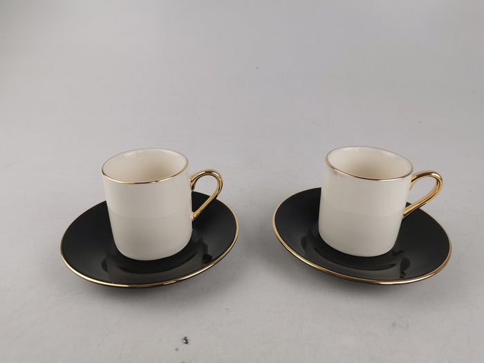 BOXES 6 EXPRESSO CUP BLACK/WHITE
