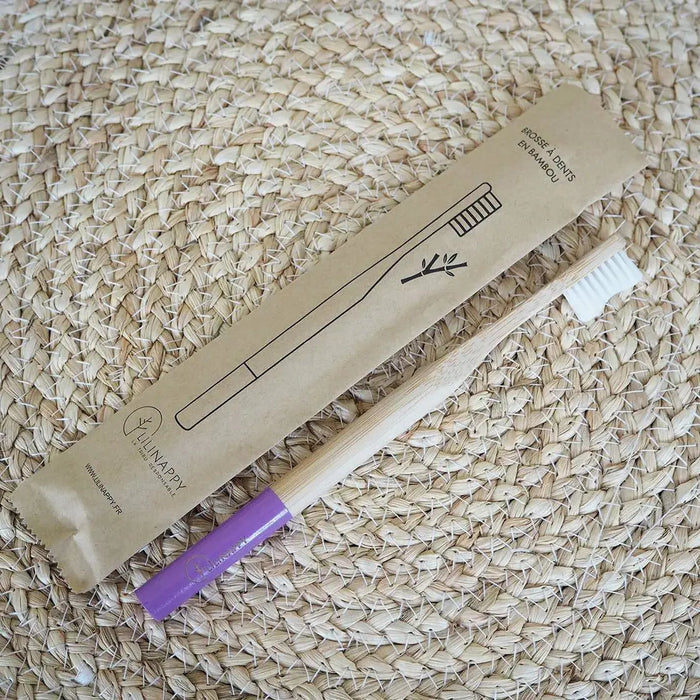 Brosse à dents en bambou - ADULTES - Lilinappy