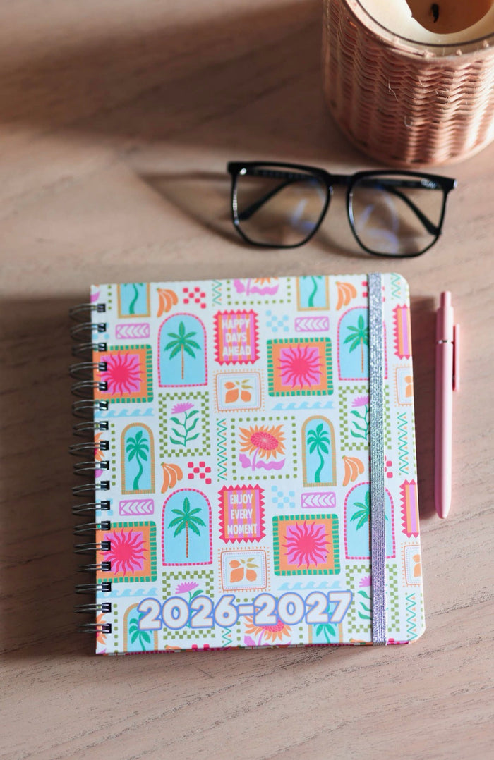 Busy Babe Agenda Book - Aug 2026/Dec 2027