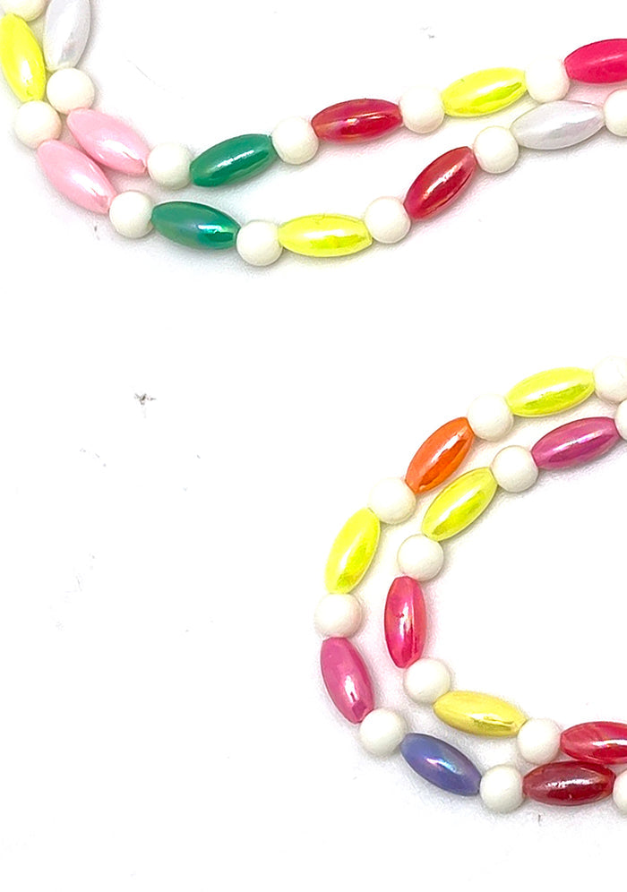 LASR Butterfly Effect Rave Kandi Necklace — product view