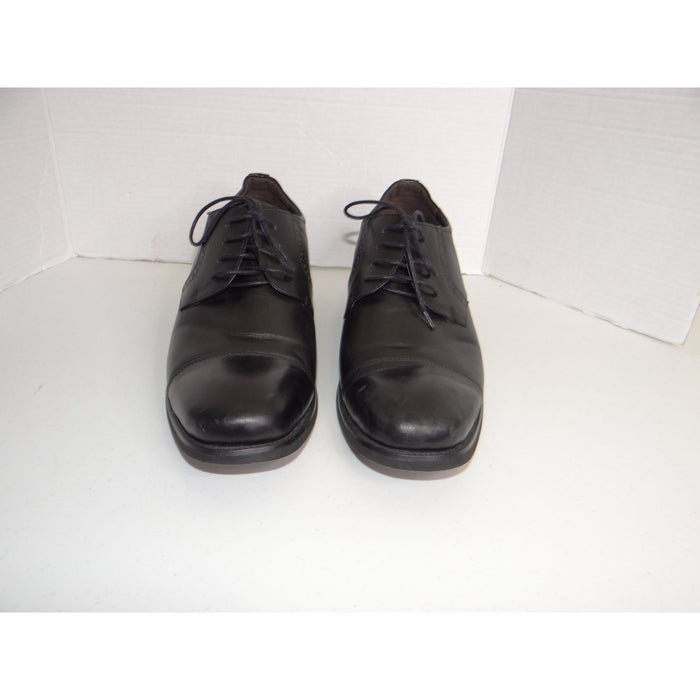Calto Mens Black Leather Elevator Dress Shoes Cap Toe Oxford S3705 US 125