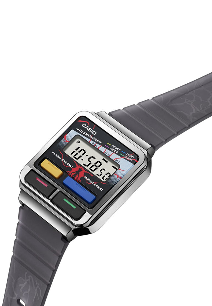 Casio A120WEST-1A Digital Stranger Things Collaboration Rubber Strap Watch For Men-Watch Portal Philippines