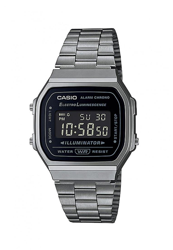 Casio A168WGG-1B Digital Stainless Steel Strap Watch-Watch Portal Philippines
