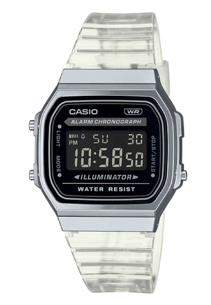 Casio A168XES-1B Digital Rubber Strap Watch-Watch Portal Philippines
