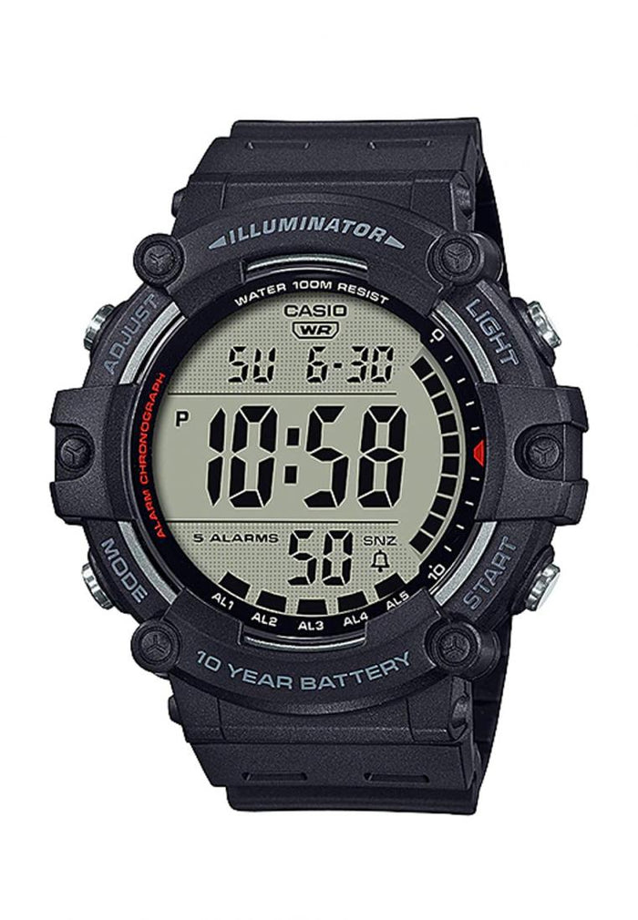 Casio AE-1500WH-1A Digital Rubber Strap Watch For Men-Watch Portal Philippines