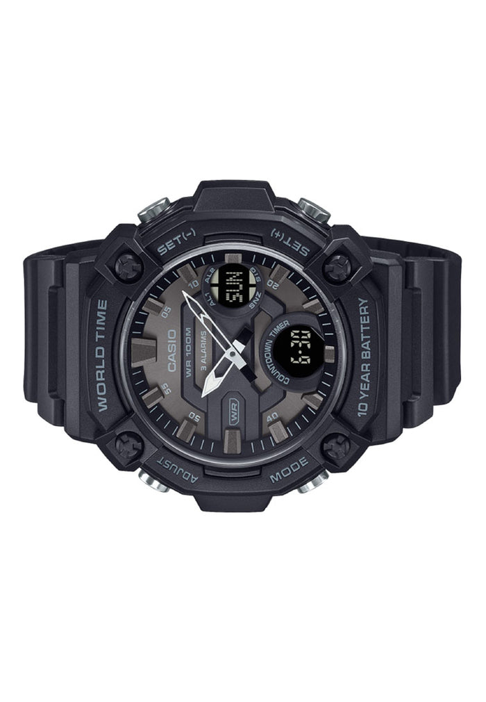 Casio AEQ-120W-1B Analog Digital Rubber Band Watch For Men-Watch Portal Philippines