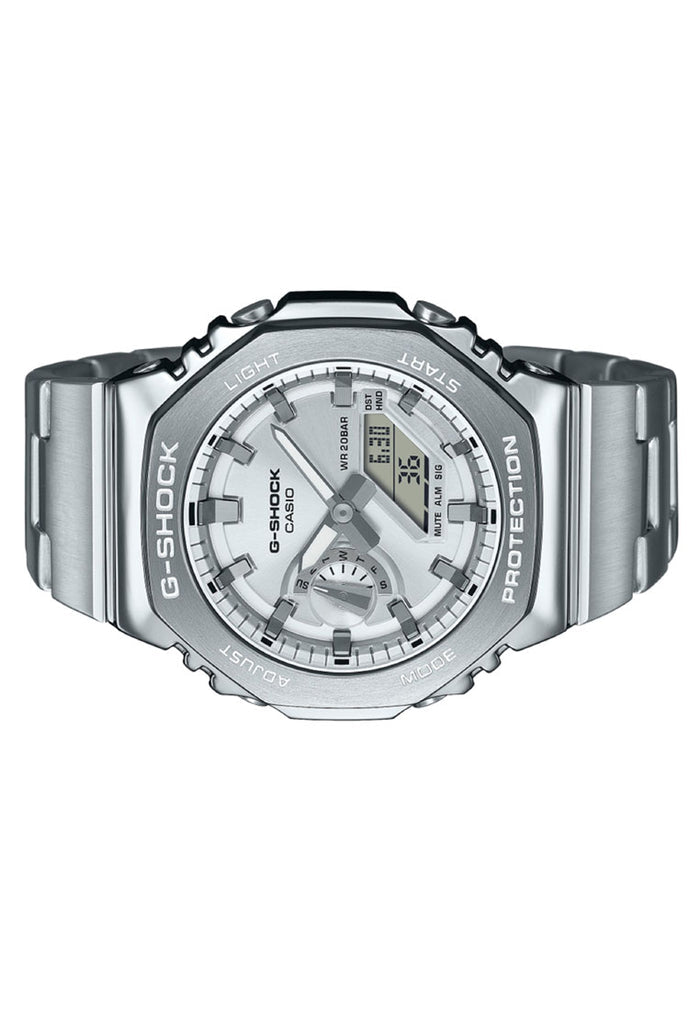 Casio G-shock G-steel GM-2110D-7A Digital Analog Stainless Steel Watch for Men-Watch Portal Philippines