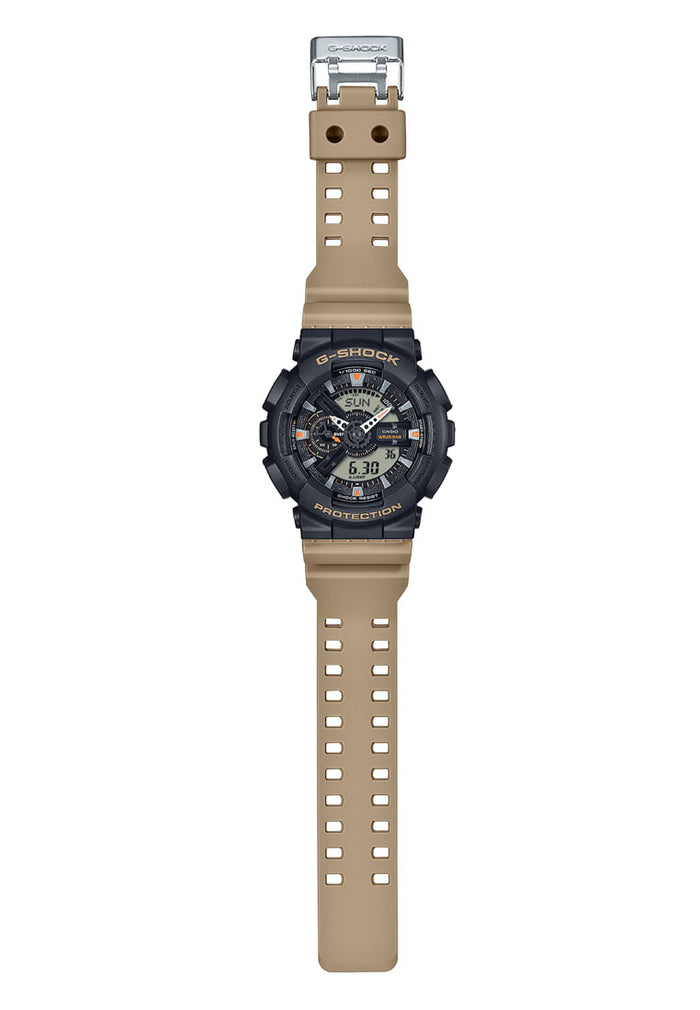 Casio G-shock GA-110TU-1A5 Digital Analog Rubber Strap Watch for Men-Watch Portal Philippines