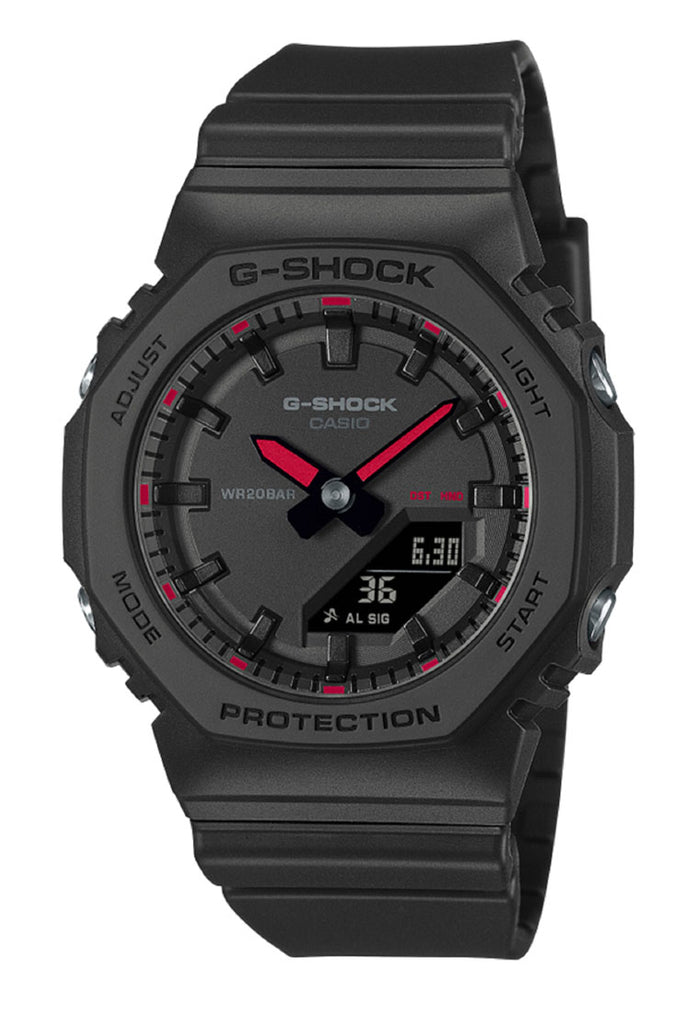 Casio G-shock GMA-P2100SA-1A1 Digital Analog Rubber Strap Watch For Women-Watch Portal Philippines