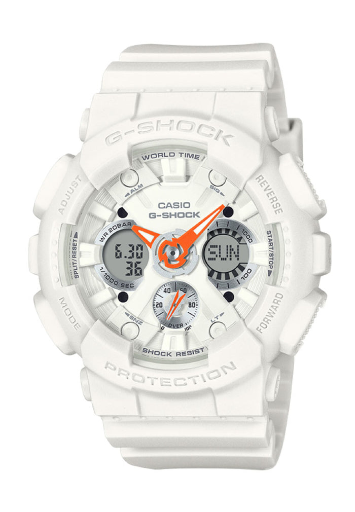 Casio G-shock GMA-S120SA-7A1 Digital Analog Rubber Strap Watch For Women-Watch Portal Philippines