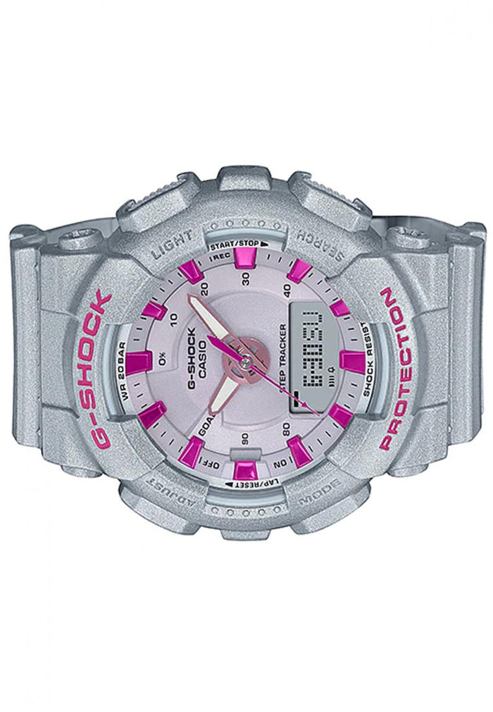 Casio G-shock GMA-S130NP-8A Digital Analog Rubber Strap Watch-Watch Portal Philippines