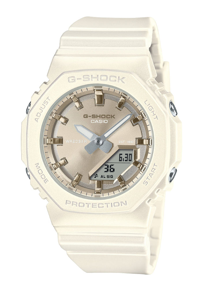 Casio G-shock Women GMA-P2100ST-7A Digital Analog Rubber Strap Watch for Women-Watch Portal Philippines