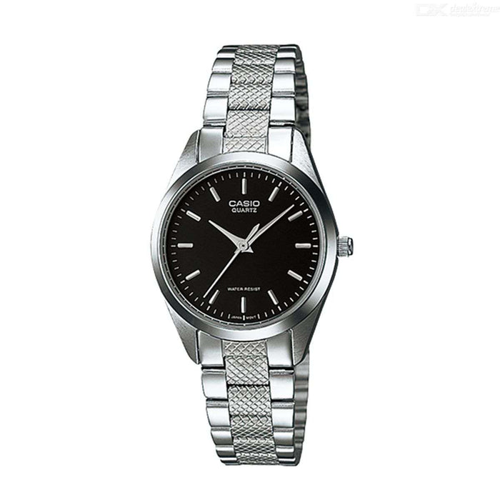 Casio LTP-1274D-1ADF Silver Stainless Steel Strap Watch for Women-Watch Portal Philippines