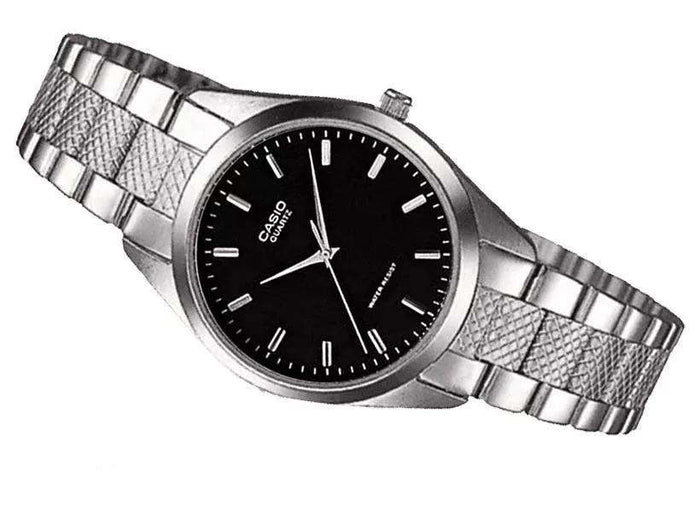 Casio LTP-1274D-1ADF Silver Stainless Steel Strap Watch for Women-Watch Portal Philippines