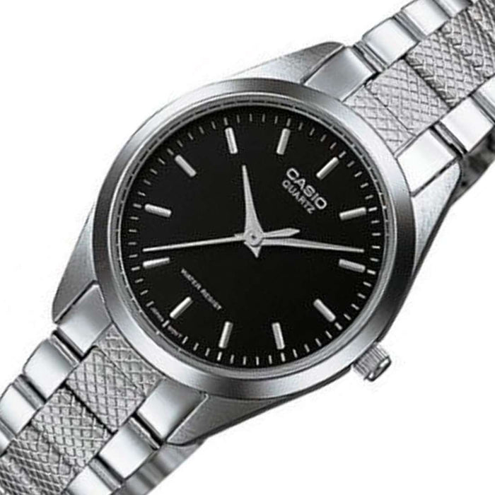 Casio LTP-1274D-1ADF Silver Stainless Steel Strap Watch for Women-Watch Portal Philippines