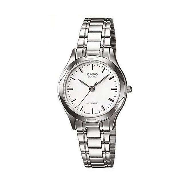 Casio LTP-1275D-7ADF Silver Stainless Steel Strap Watch for Women-Watch Portal Philippines