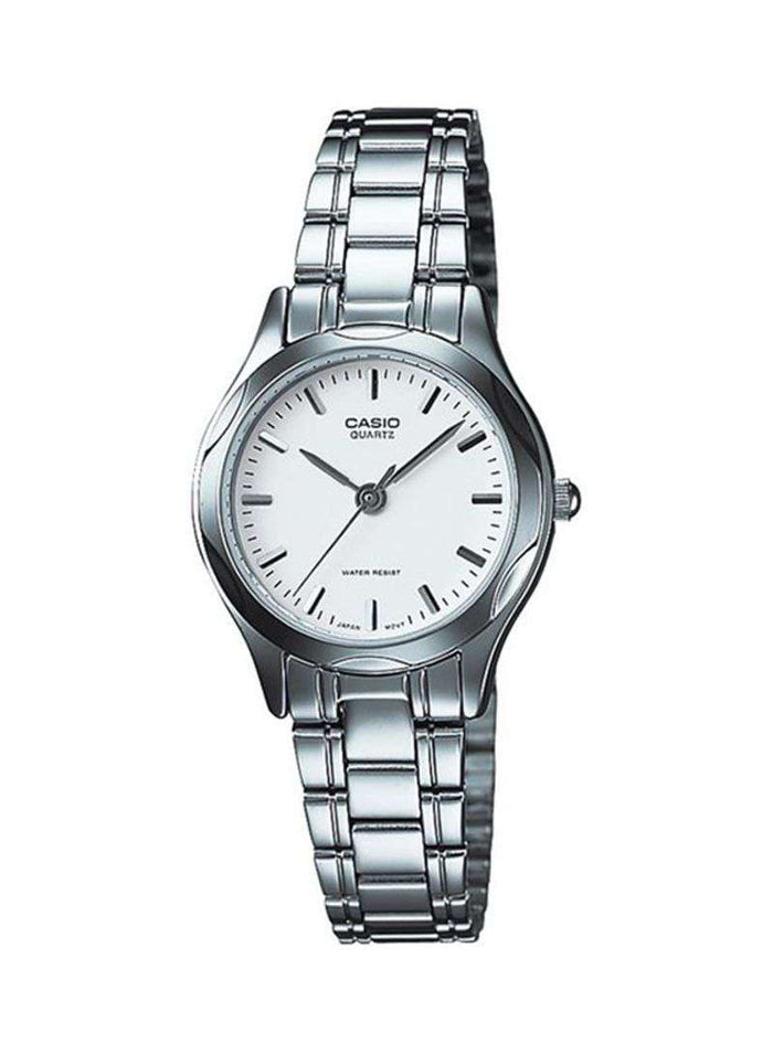 Casio LTP-1275D-7ADF Silver Stainless Steel Strap Watch for Women-Watch Portal Philippines