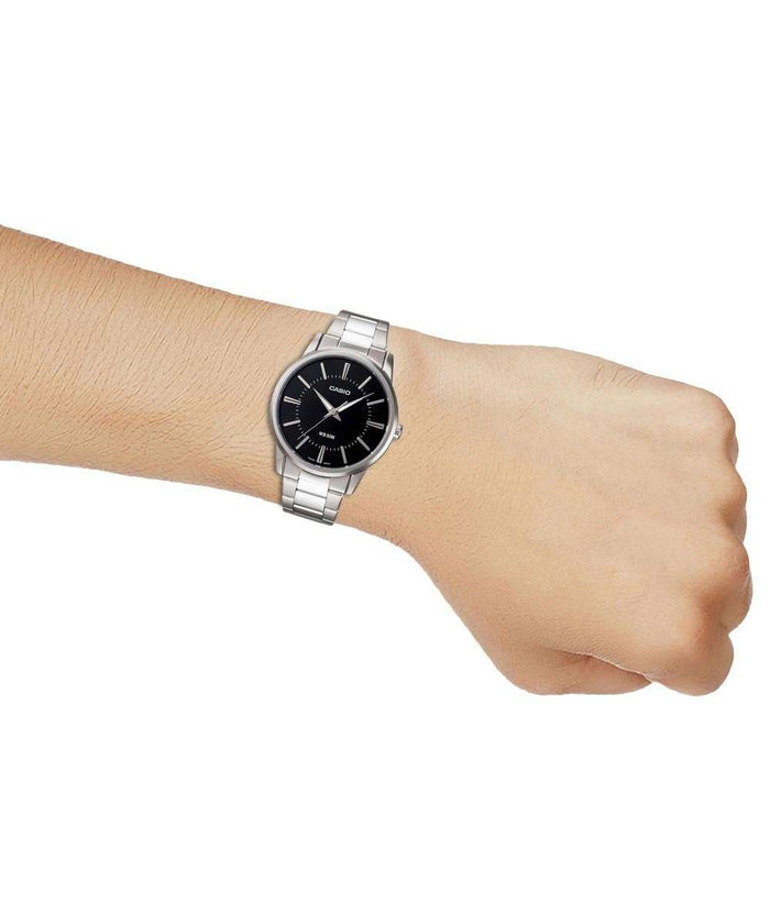 Casio LTP-1303D-1AVDF Silver Stainless Steel Strap Watch for Women-Watch Portal Philippines
