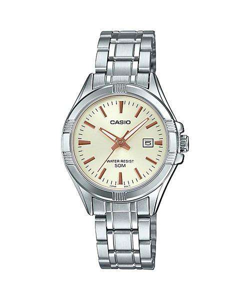 Casio LTP-1308D-9AVDF Silver Stainless Steel Strap Watch for Women-Watch Portal Philippines