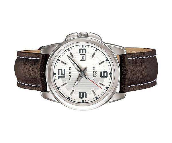 Casio LTP-1314L-7AVDF Brown Leather Strap Watch for Women-Watch Portal Philippines