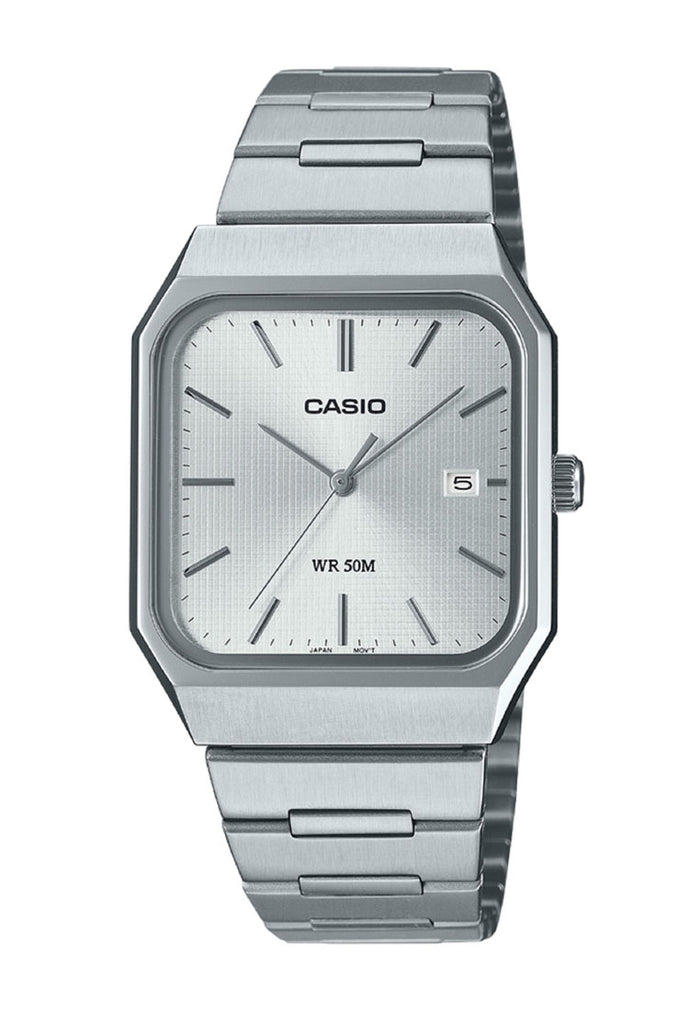 Casio MTP-B185D-7A Analog Stainless Steel Strap Watch For Men-Watch Portal Philippines