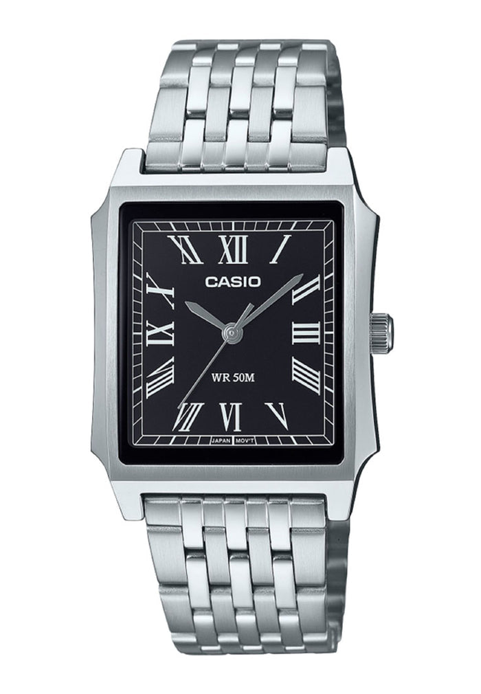 Casio MTP-B190D-1B Analog Stainless Steel Strap Watch For Men-Watch Portal Philippines
