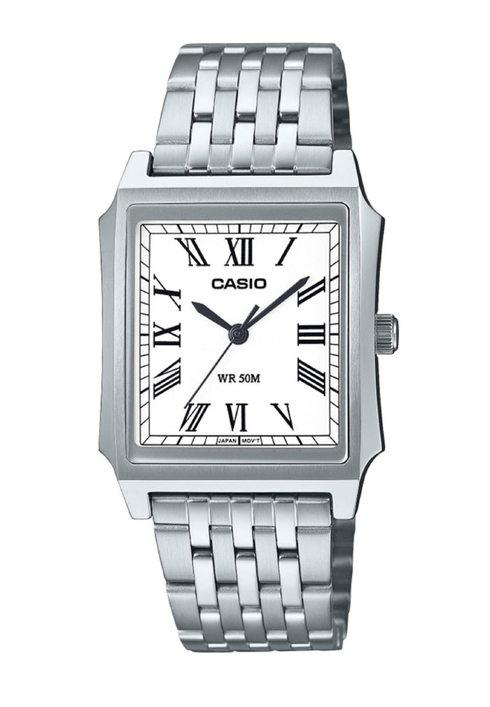 Casio MTP-B190D-7B Analog Stainless Steel Strap Watch For Men-Watch Portal Philippines