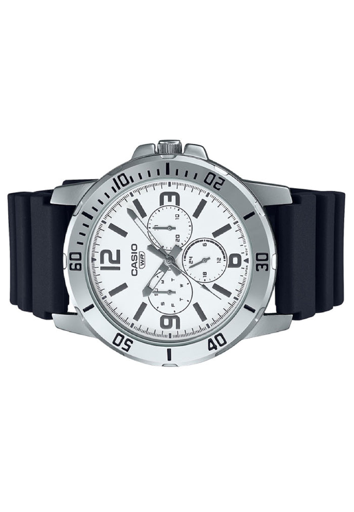 Casio MTP-VD300-7B Analog Rubber Strap Watch For Men-Watch Portal Philippines