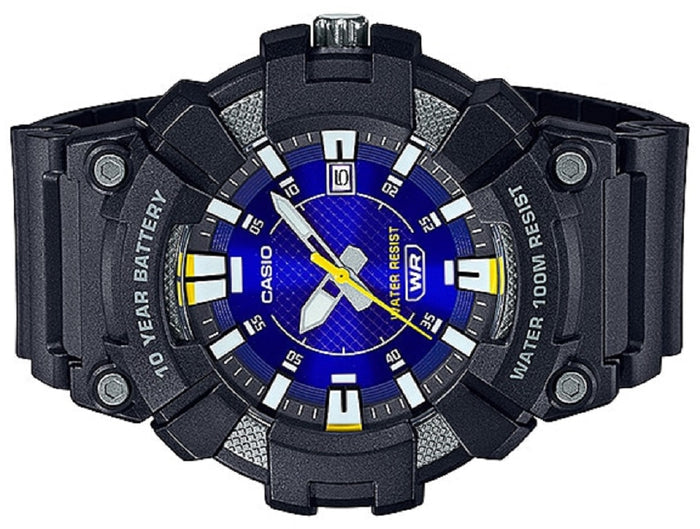 Casio MW-610H-2A Analog Rubber Strap Watch For Men-Watch Portal Philippines