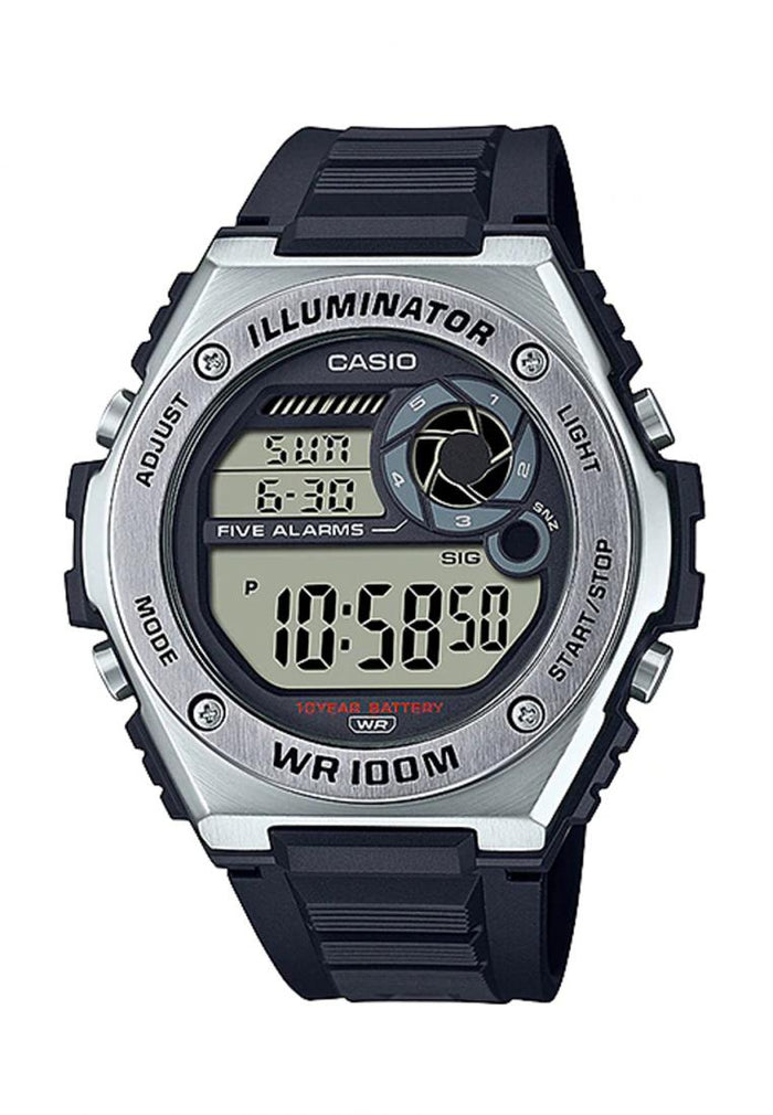 Casio MWD-100H-1A Digital Rubber Strap Watch For Men-Watch Portal Philippines