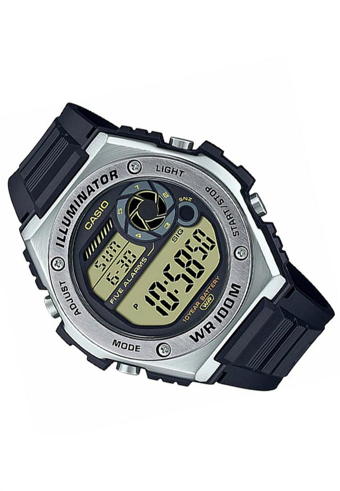 Casio MWD-100H-9A Digital Rubber Strap Watch For Men-Watch Portal Philippines