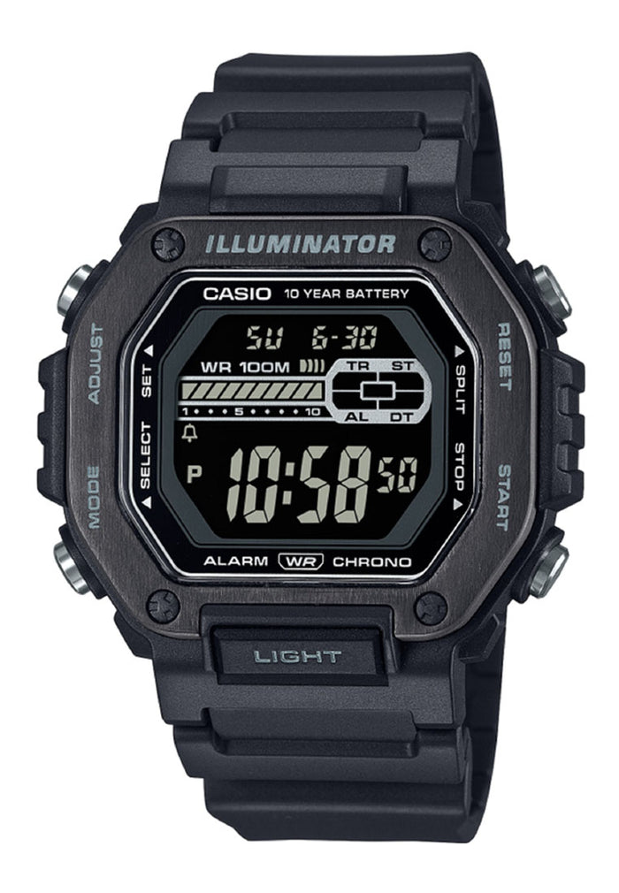 Casio MWD-110HB-1B Digital Rubber Strap Watch for Men-Watch Portal Philippines