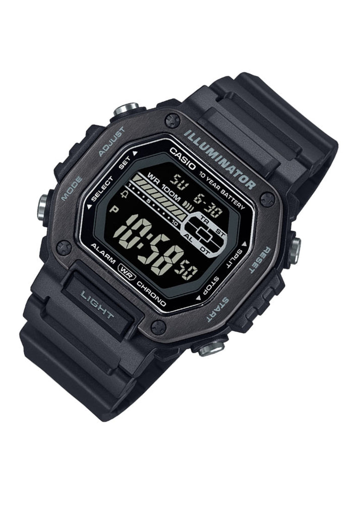 Casio MWD-110HB-1B Digital Rubber Strap Watch for Men-Watch Portal Philippines