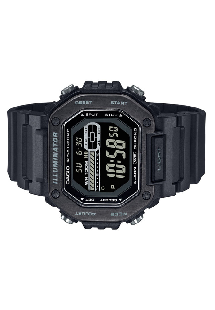 Casio MWD-110HB-1B Digital Rubber Strap Watch for Men-Watch Portal Philippines