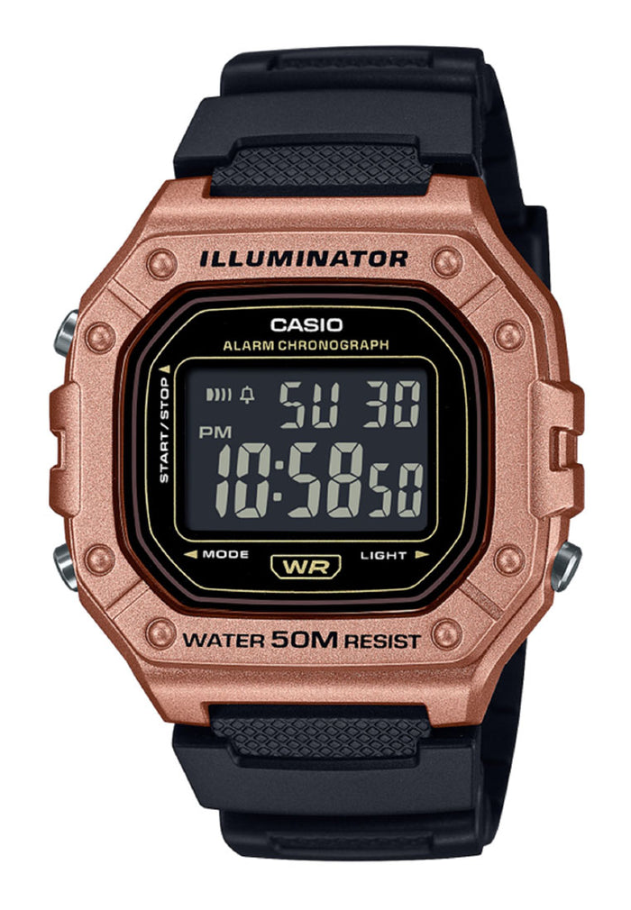 Casio W-218HM-5B Digital Rubber Strap Watch for Men-Watch Portal Philippines