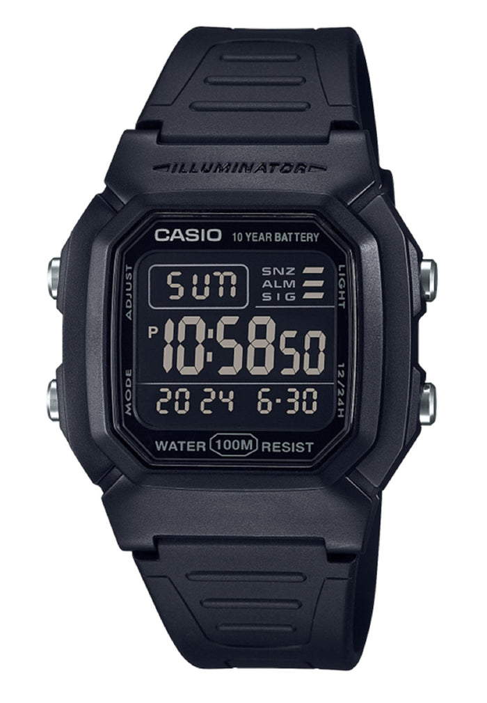 Casio W-219HB-5A Digital Nylon Strap Watch For Men-Watch Portal Philippines