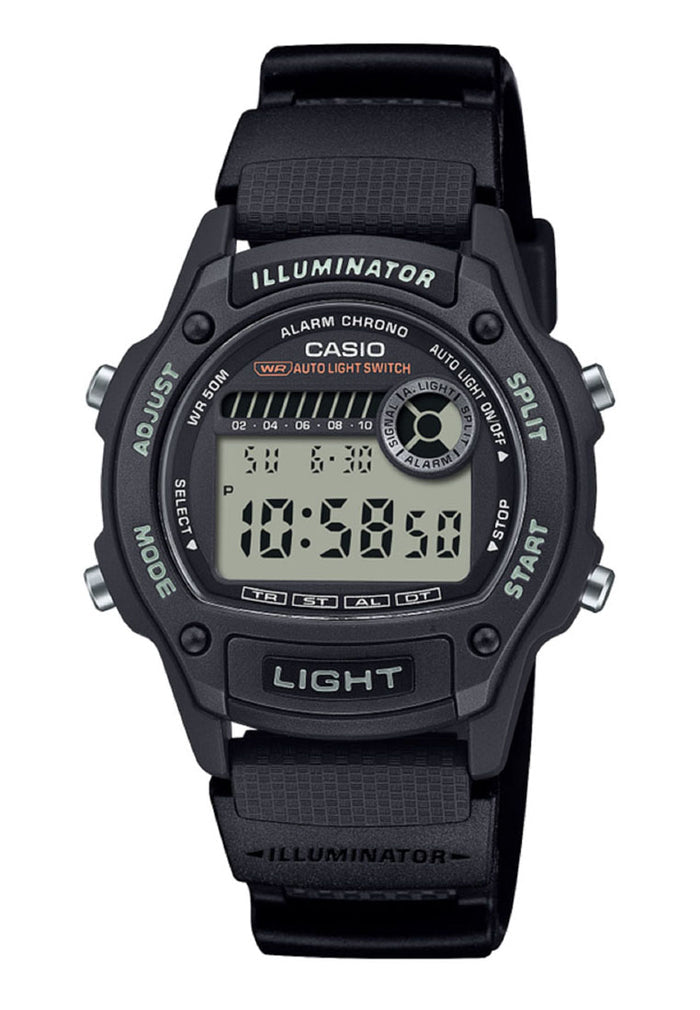 Casio W-220H-1A Digital Rubber Strap Watch for Men-Watch Portal Philippines