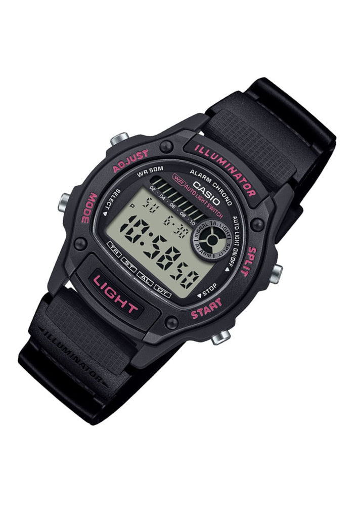 Casio W-220H-1A2 Digital Rubber Strap Watch for Men-Watch Portal Philippines